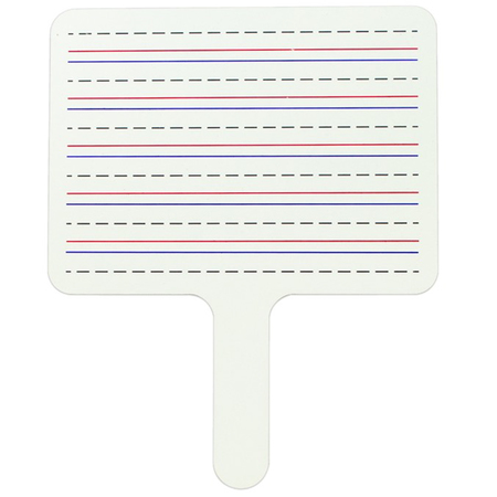 C-LINE PRODUCTS Two-Sided Dry Erase Answer Paddles, Set of 12 CLI4067012